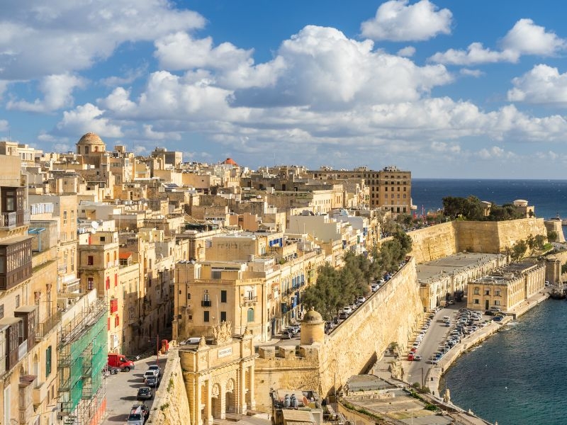 Intercâmbio em Valleta